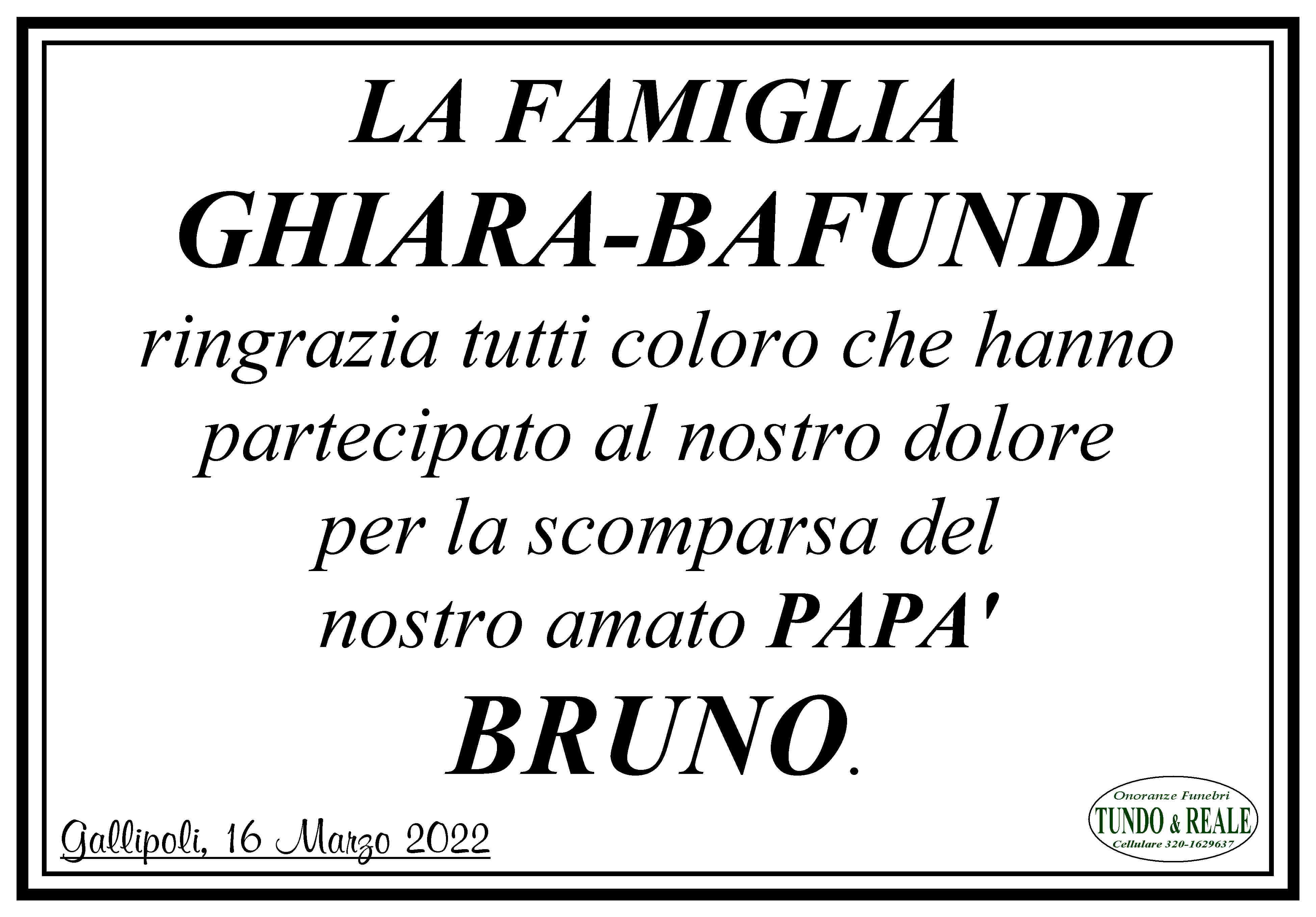 Famiglia Ghiara Bruno